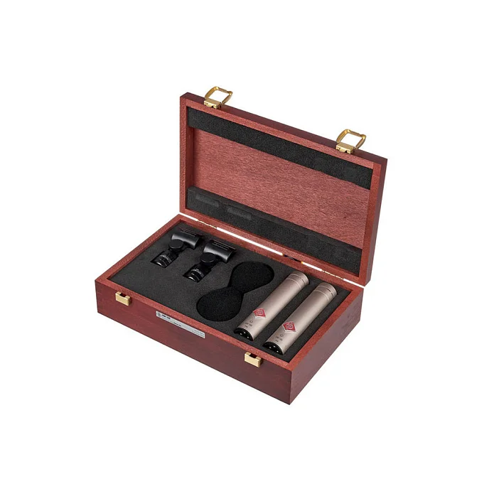 Микрофон студийный Neumann KM 185 Stereo Set Nickel - рис.6