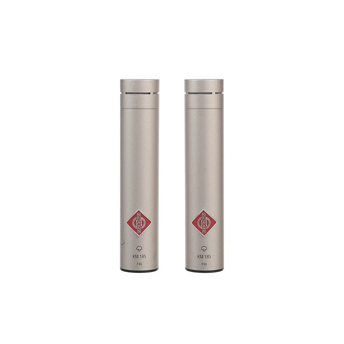 Микрофон студийный Neumann KM 185 Stereo Set Nickel - рис.0