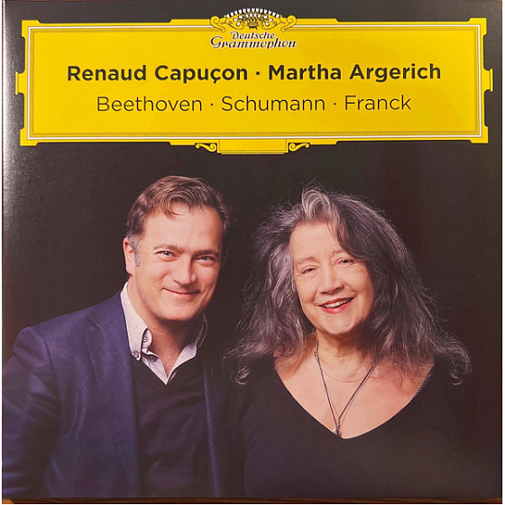 Пластинка Renaud Capucon Martha Argerich – Beethoven Schumann Franck LP - рис.0