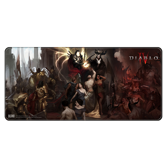 Коврик для мыши Blizzard Diablo IV Inarius and Lilith XL - рис.0
