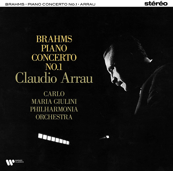 Пластинка Brahms, Claudio Arrau, Carlo Maria Giulini, Philharmonia Orchestra – Piano Concerto No.1 LP - рис.0