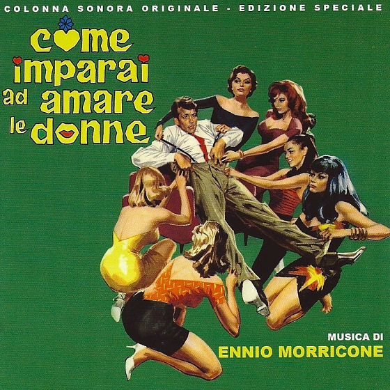 Пластинка Ennio Morricone – Come Imparai Ad Amare Le Donne OST (Clear Green) RSD2024 2LP - рис.0