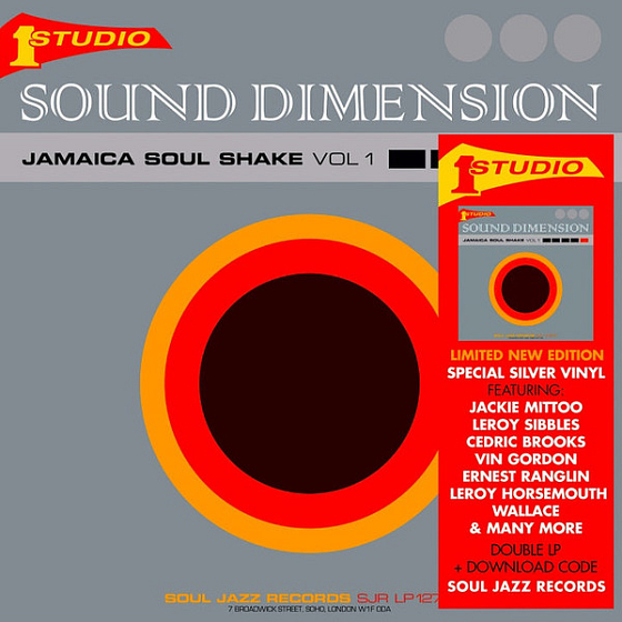 Пластинка Sound Dimension – Jamaica Soul Shake Vol 1 (Coloured Silver) 2LP - рис.0