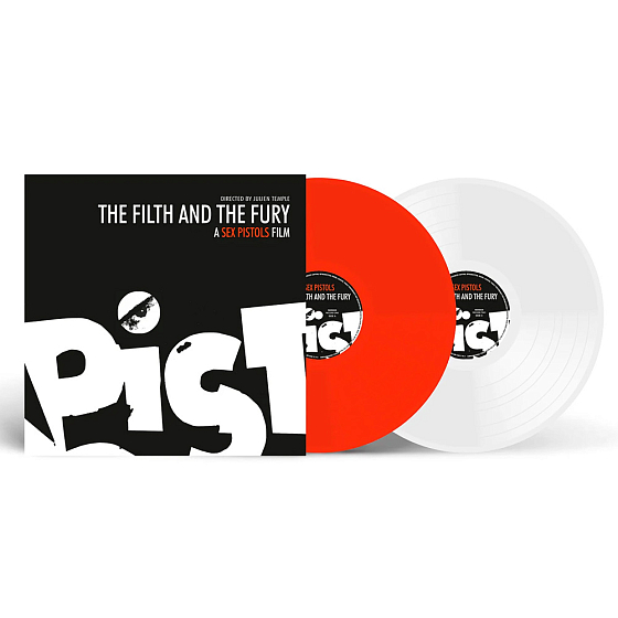 Пластинка Sex Pistols - The Filth & The Fury: A Sex Pistols Film (Coloured Red & White) RSD2024 2LP - рис.0