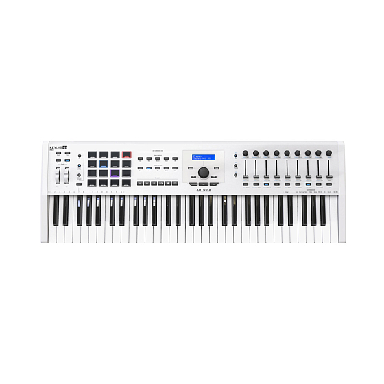 MIDI-клавиатура Arturia KeyLab MkII 61 White - рис.0