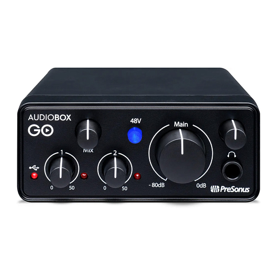 Аудиоинтерфейс PreSonus AudioBox GO - рис.0