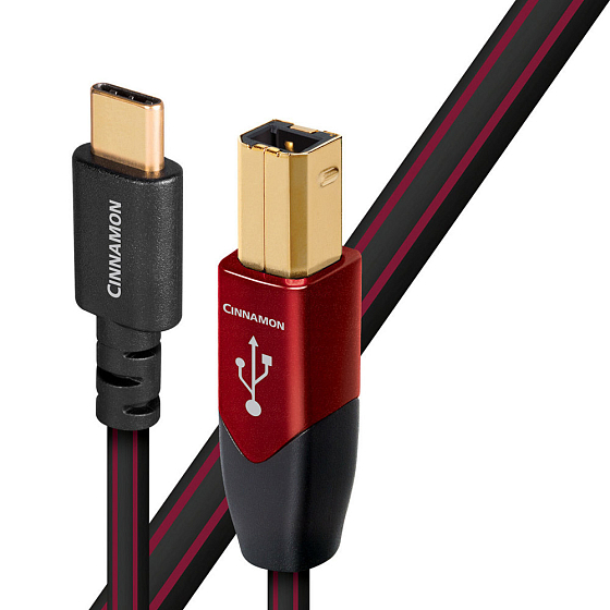 Кабель AudioQuest Cinnamon USB-C - USB-B 1.5m - рис.0