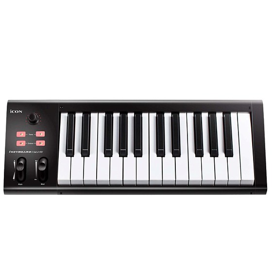 MIDI-клавиатура iCON iKeyboard 3Nano Black - рис.0