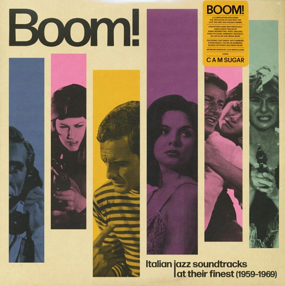 Пластинка Various – Boom! Italian Jazz Soundtracks At Their Finest (1959-1969) LP - рис.0