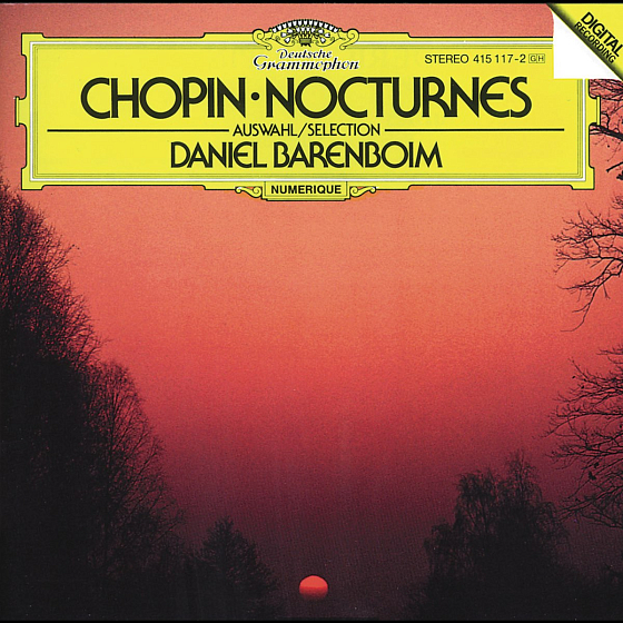 Пластинка Chopin - Daniel Barenboim – Nocturnes 2LP - рис.0